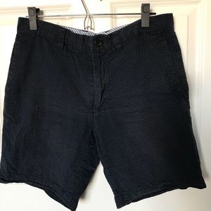 Navy Corduroy Shorts